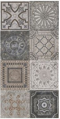 Louisiana Grey Decor- 300x600
